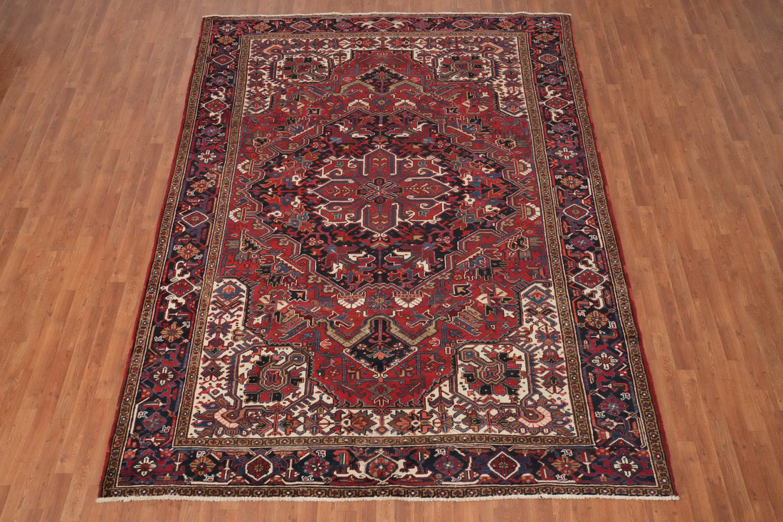 Vegetable Dye Heriz Persian Area Rug 8x11