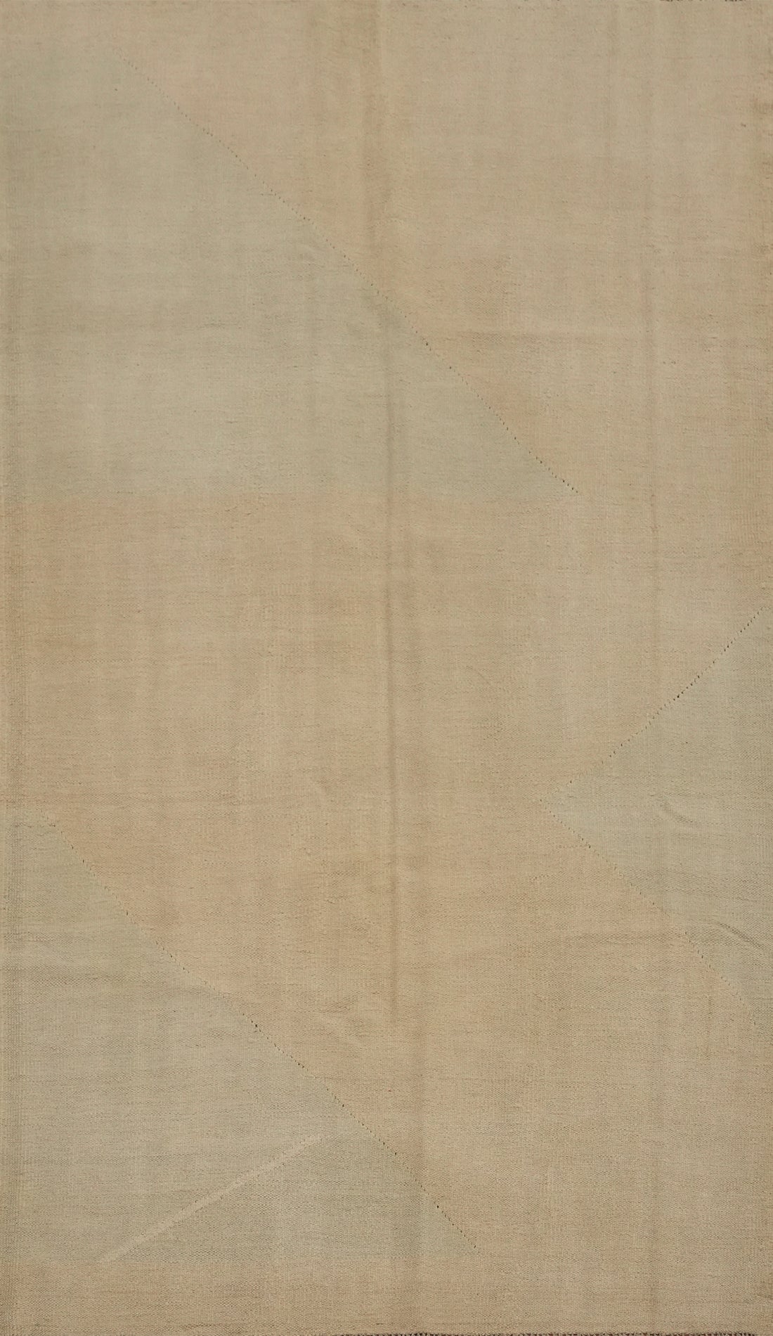 Earth Tones Wool Kilim Handwoven Area Rug 5x8