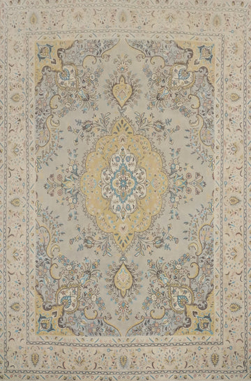 Traditional Wool Tabriz Persian Area Rug 9x12