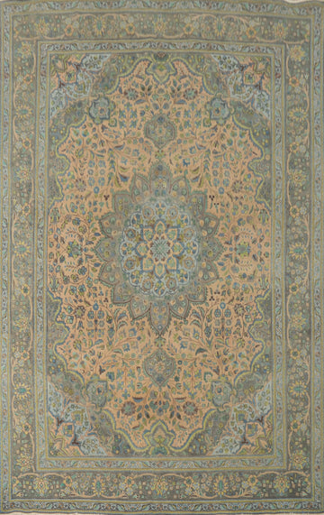 Traditional Floral Tabriz Persian Area Rug 9x12