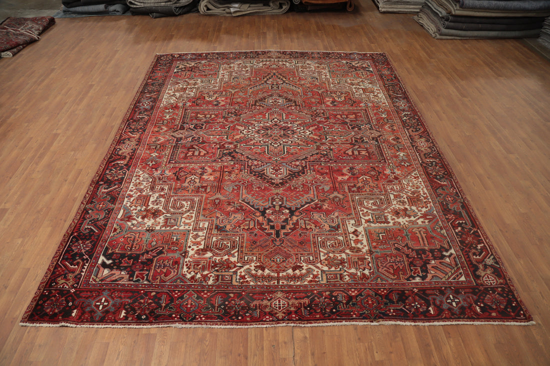 Vegetable Dye Heriz Persian Area Rug 10x12