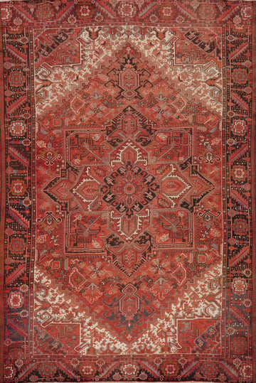 Vegetable Dye Heriz Persian Area Rug 10x13