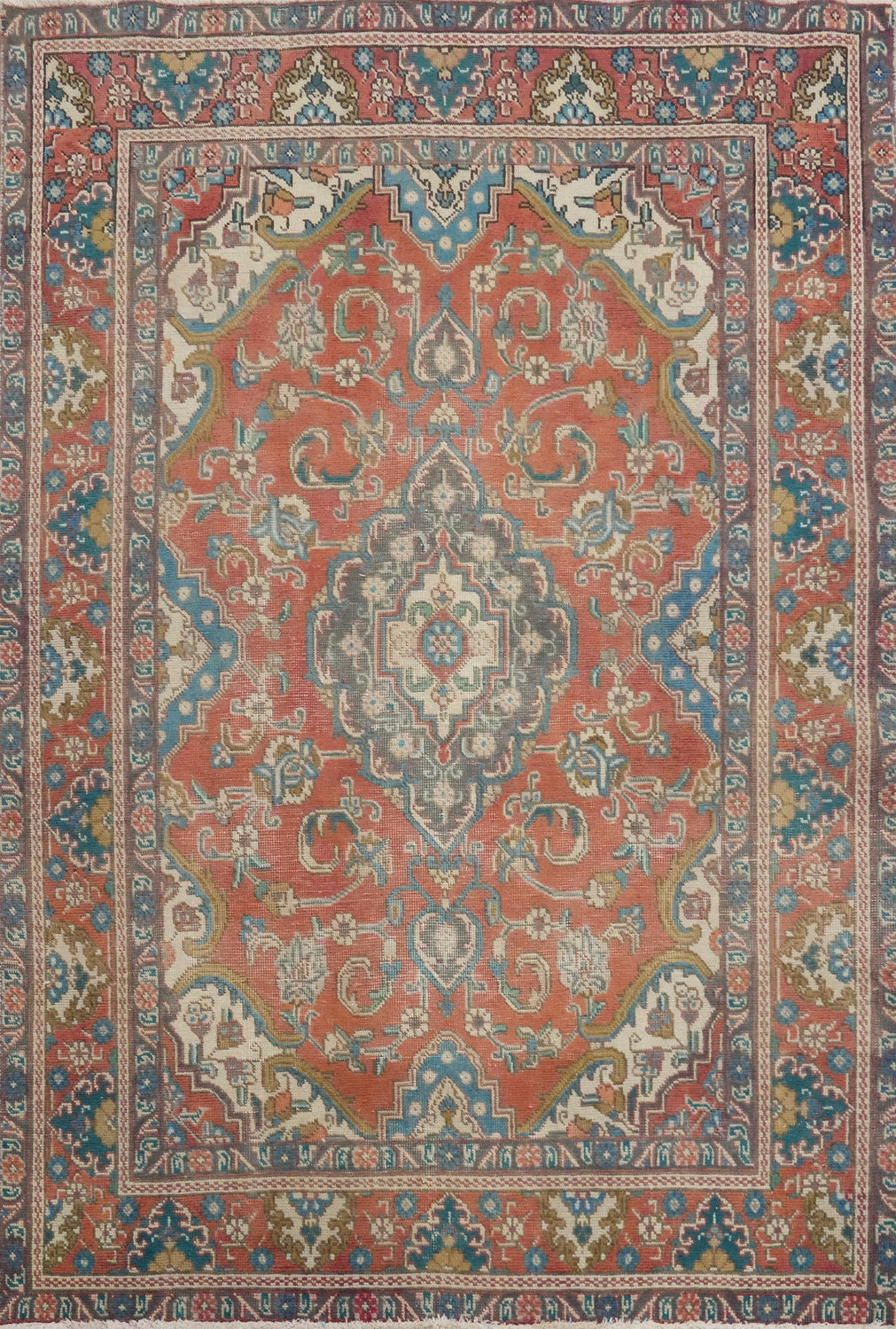 Traditional Tabriz Persian Rug 5x6