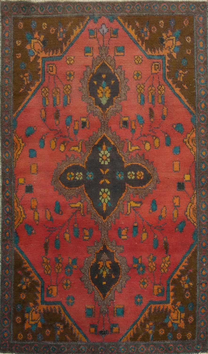 Handmade Wool Tabriz Persian Rug 3x5
