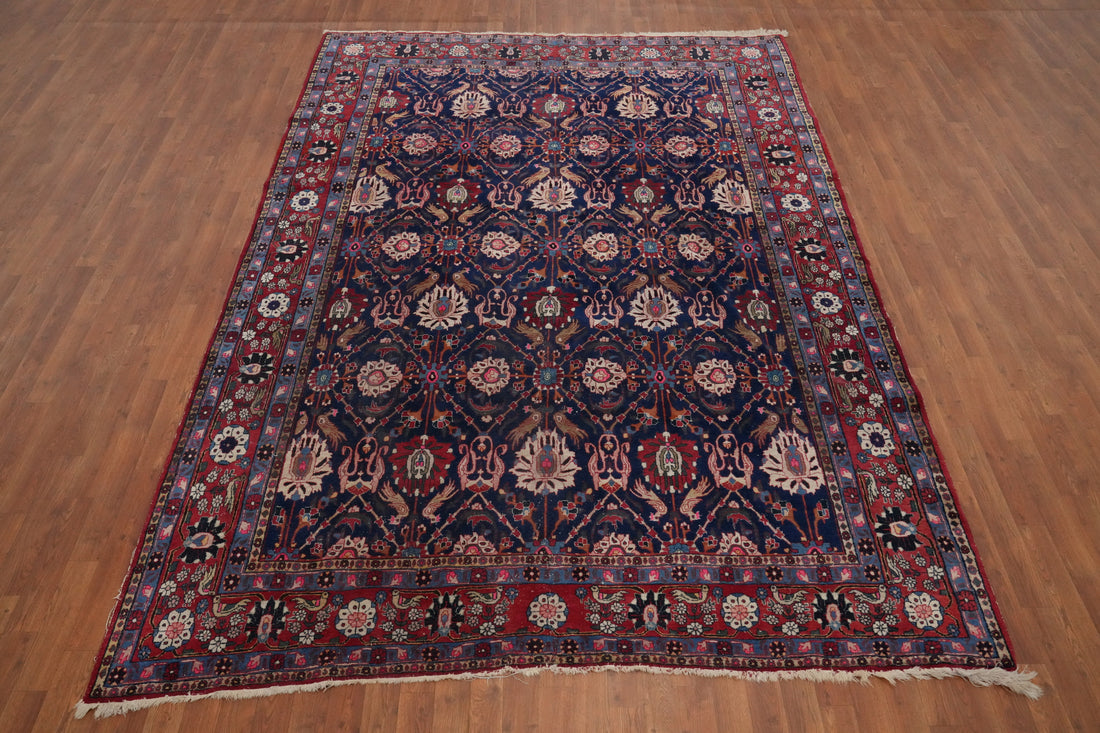 Vegetable Dye Isfahan Persian Area Rug 8x11