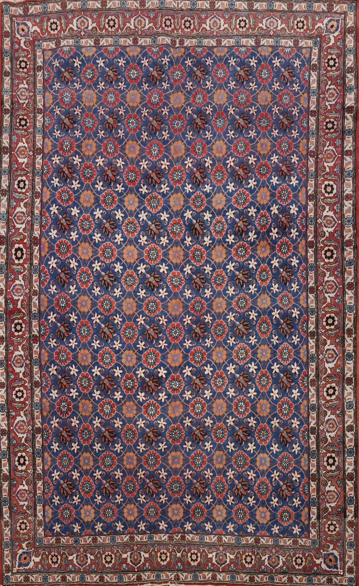 Vegetable Dye Isfahan Persian Area Rug 7x10