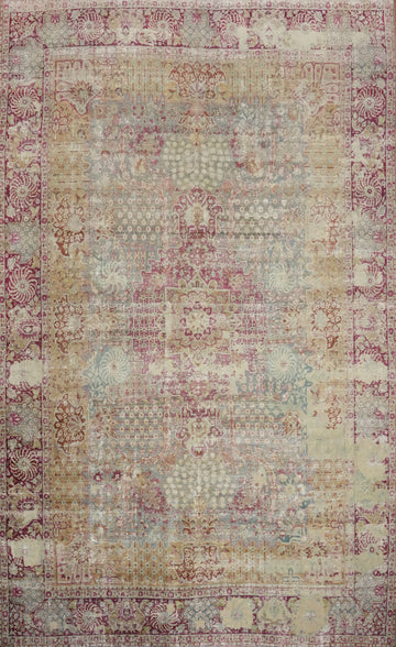 Pre-1900 Antique Kerman Ravar Vegetable Dye Persian Rug 15x20
