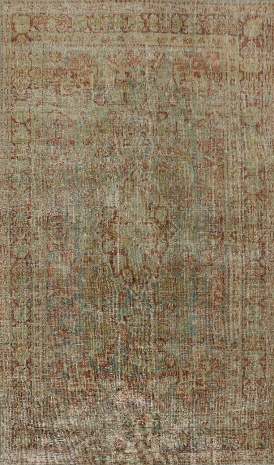 Antique Mahal Persian Area Rug 4x6