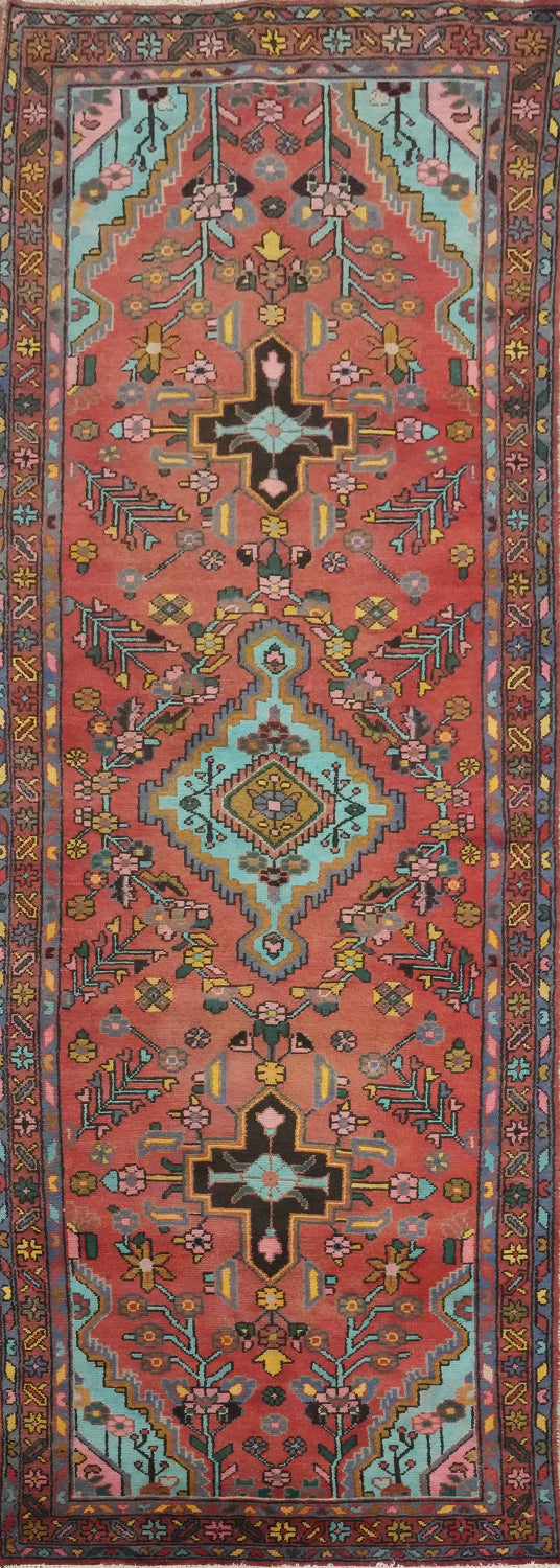 Vintage Wool Lilian Persian Runner Rug 3x11