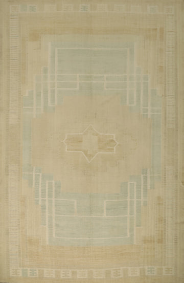 Vegetable Dye Tribal Wool Kilim Handwoven Area Rug 10x13