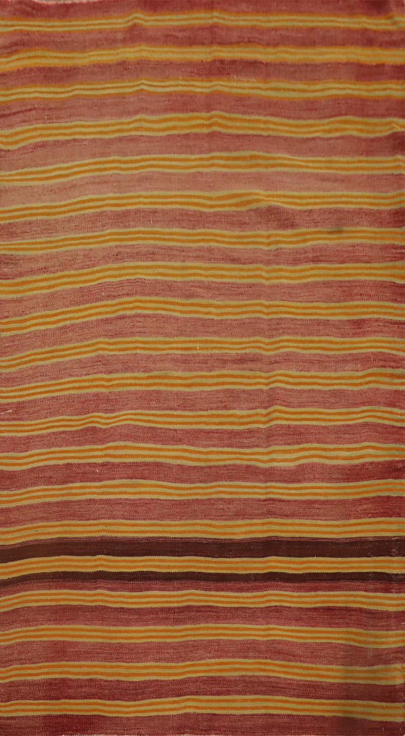 Stripe Kilim Area Rug 5x9 Infused with Warmth and Comfort