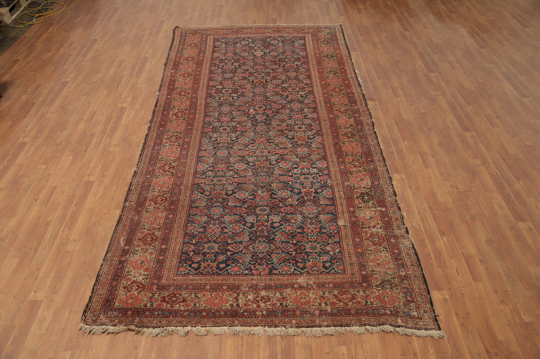 Pre-1900 Antique Vegetable Dye Sultanabad Persian Area Rug 6x13