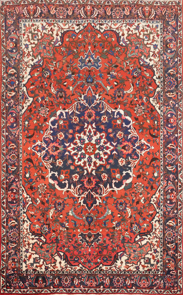 Vegetable Dye Bakhtiari Persian Area Rug 7x10