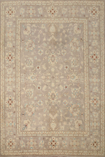 Handmade Floral Kazak Vegetable Dye Area Rug 8x10
