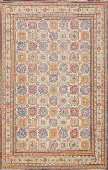 Vegetable Dye Kazak Oriental Large Rug 13x19