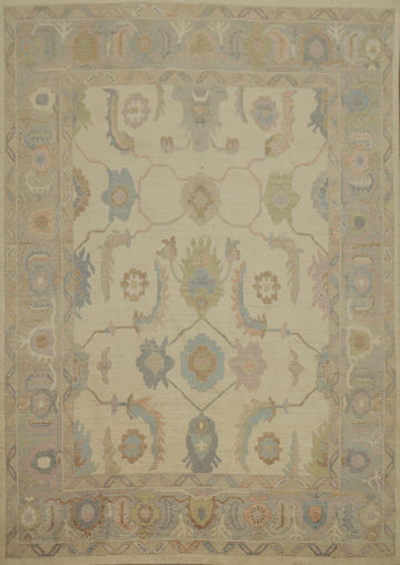 Handmade Oushak Vegetable Dye Area Rug 8x10
