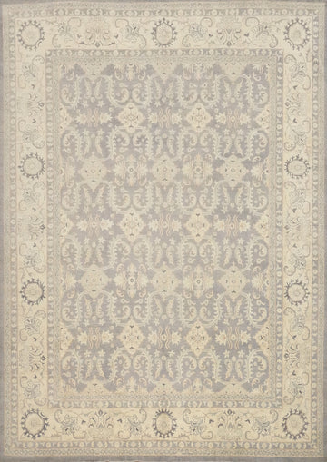 Vegetable Dye Oushak Oriental Large Rug 12x14