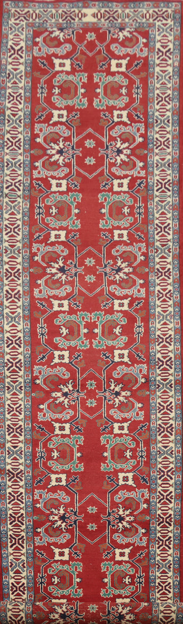 Vegetable Dye Heriz Serapi Oriental Runner Rug 3x16