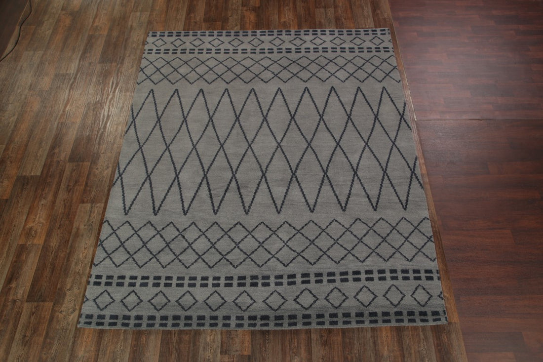 8x10 Modern Moroccan Oriental Area Rug