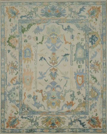 Sophisticated Traditional Rug with Rich Multicolor Design Elements 8'x10'