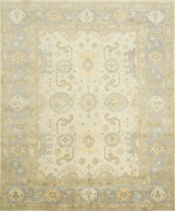 Traditional Oushak Hand Made Area Rug 8x10 ft