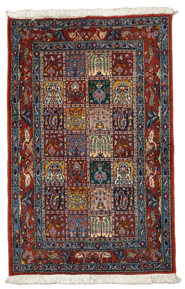Antique Top Quality Wool Bakhtiari Persian Rug 3x5