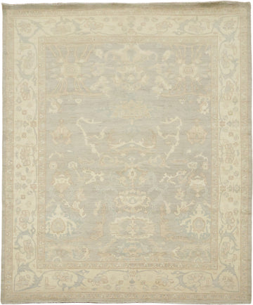 Mute Turkish Wool Traditional Oushak Area Rug 8x10