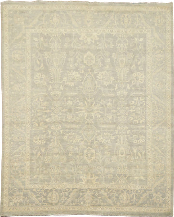 Traditional Oushak Turkish Wool Area Rug 8x10