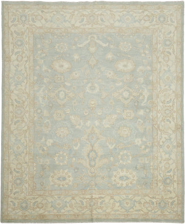 Traditional Turkish Wool Oushak Area Rug 8x10
