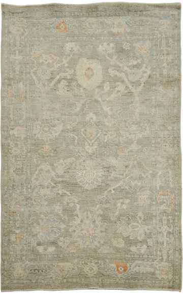 Traditional Oushak Rug 4x6