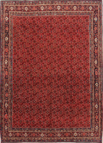 All-Over Floral Bidjar Persian Area Rug 9x12