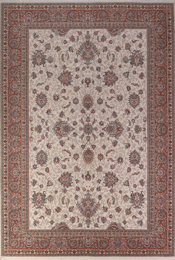 Floral Tabriz Persian Area Rug 8x12