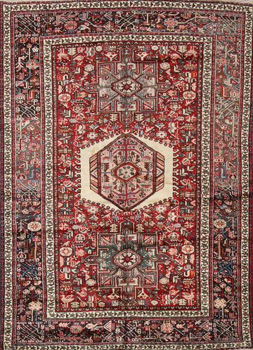 5x6 Gharajeh Persian Area Rug