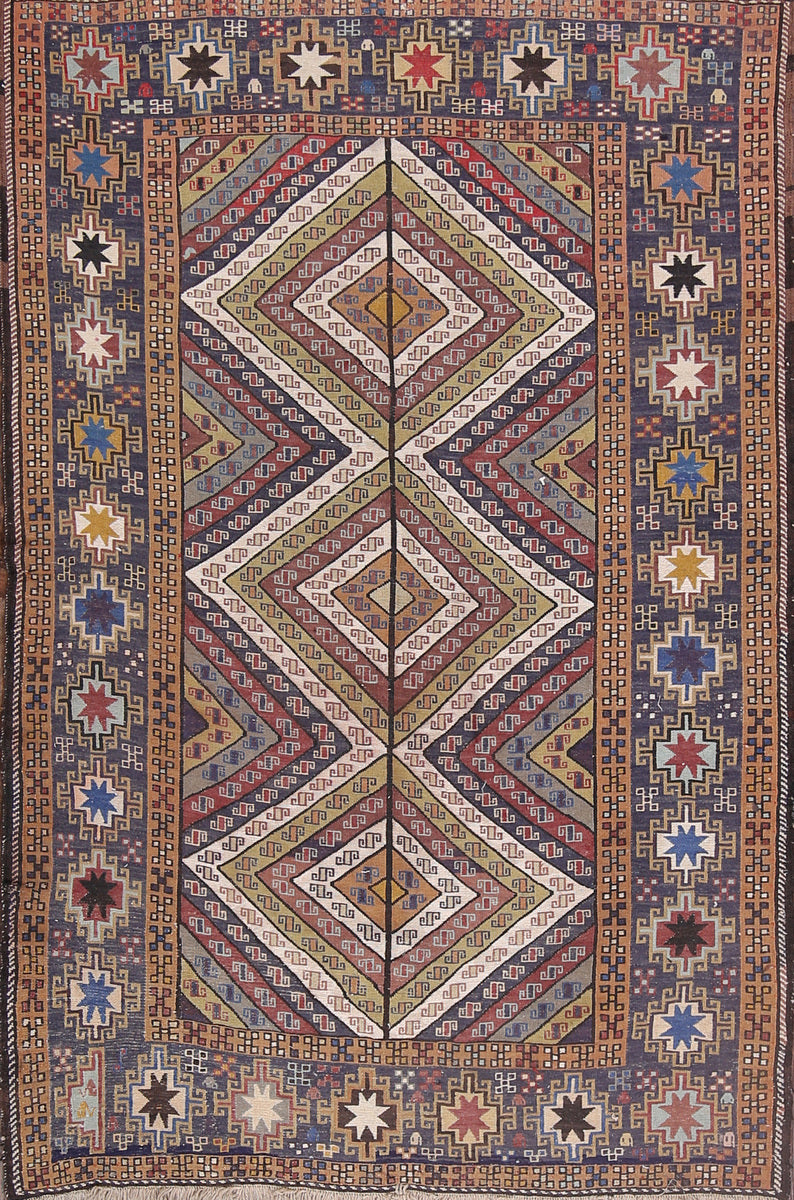4x6 Sumak Persian Area Rug