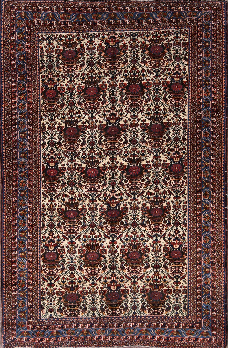 5x7 Afshar Kerman Persian Area Rug