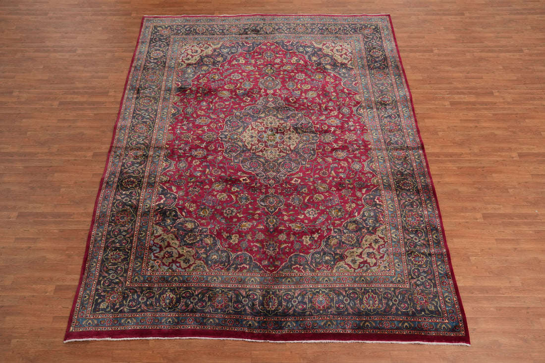 Traditional Wool Kashmar Persian Rug 10x13