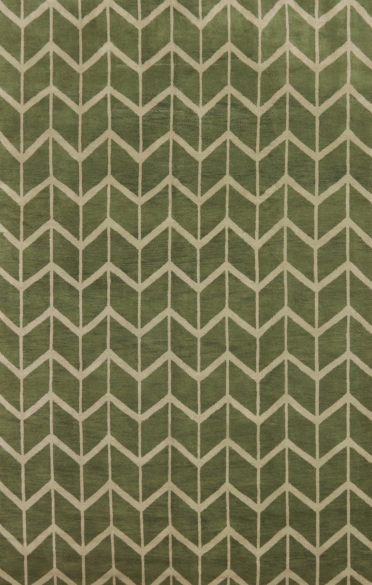 Trellis Green Moroccan Oriental Area Rug 10x14