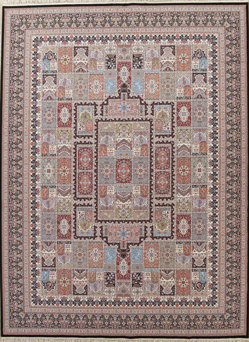 Garden Design Hereke Turkish Oriental 10x13 Acrylic Wool Area Rug