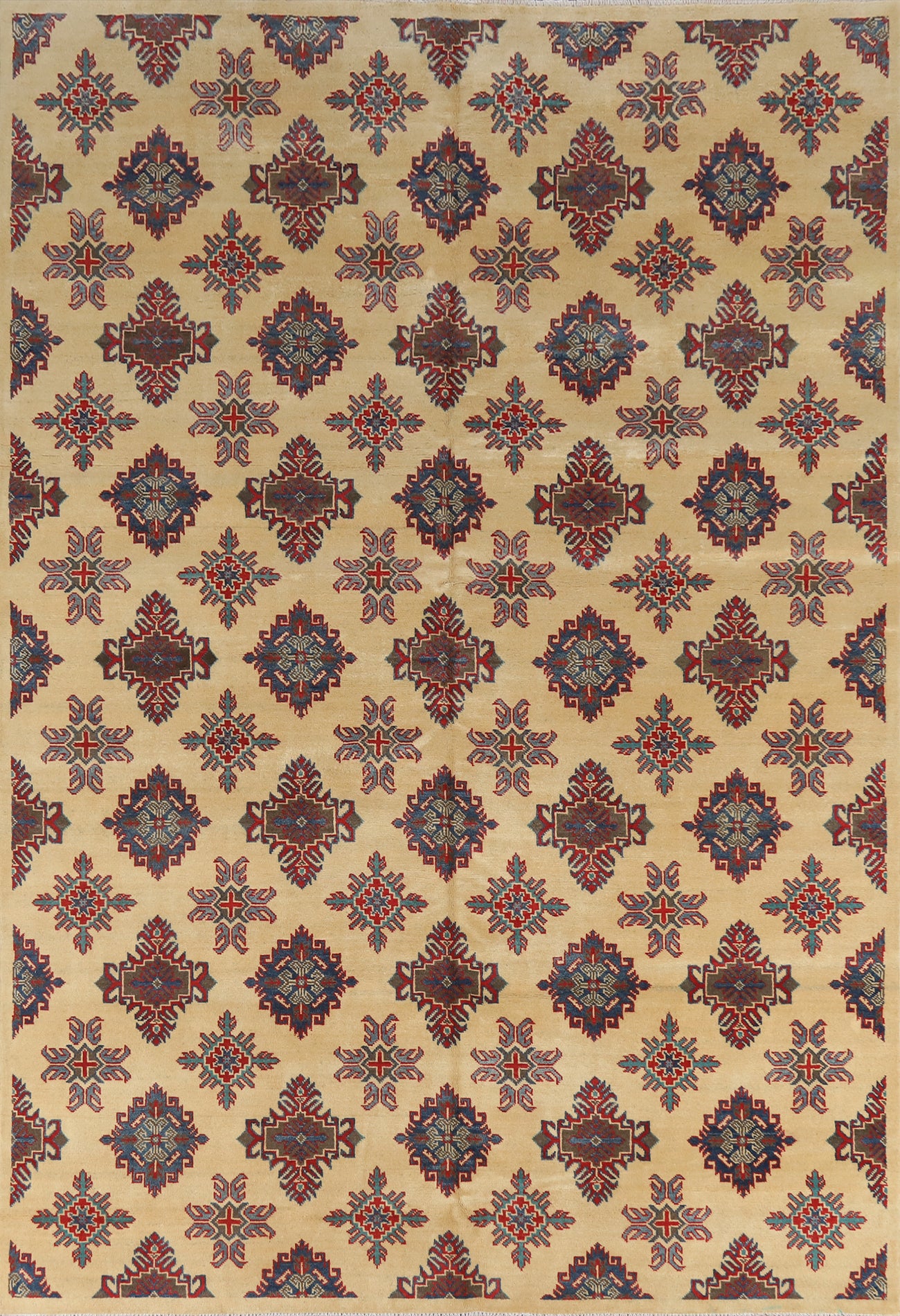 Geometric Kazak Pakistan Rug 7x10