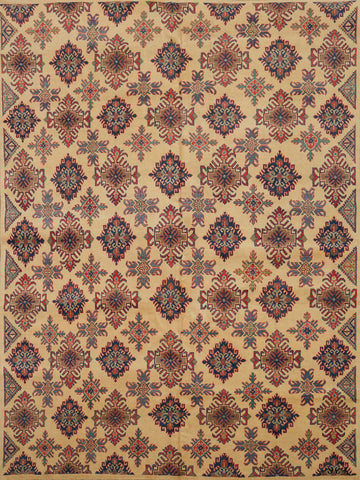 Geometric Kazak Chechen Oriental Area Rug 8x10
