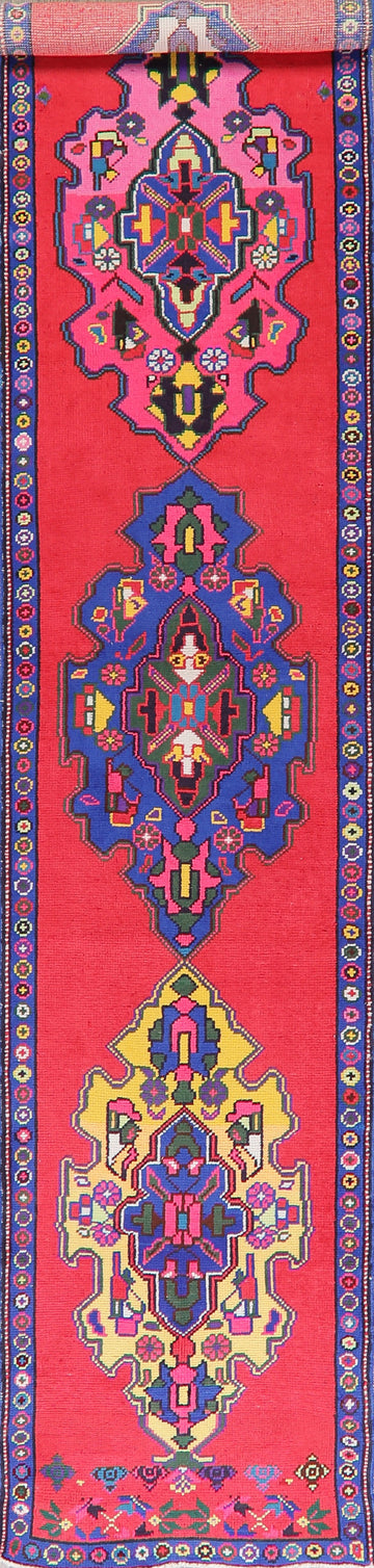 Oushak Turkish Oriental Wool Runner Rug 3x13