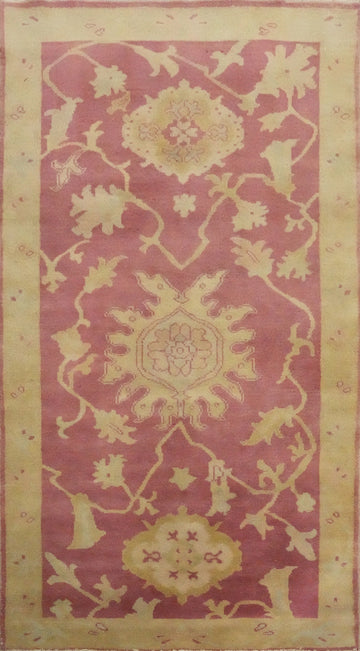 Vegetable Dye Oushak Egyptian Rug 3x5