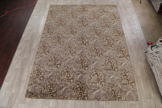 Floral Art & Craft Oriental Area Rug 9x12