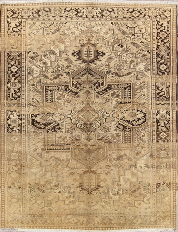 Geometric 10x13 Heriz Persian Area Rug