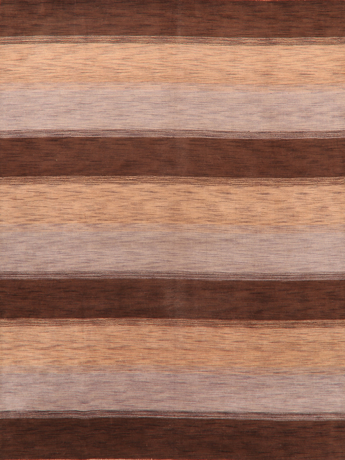 All-Over Striped Gabbeh Oriental Area Rug 9x12