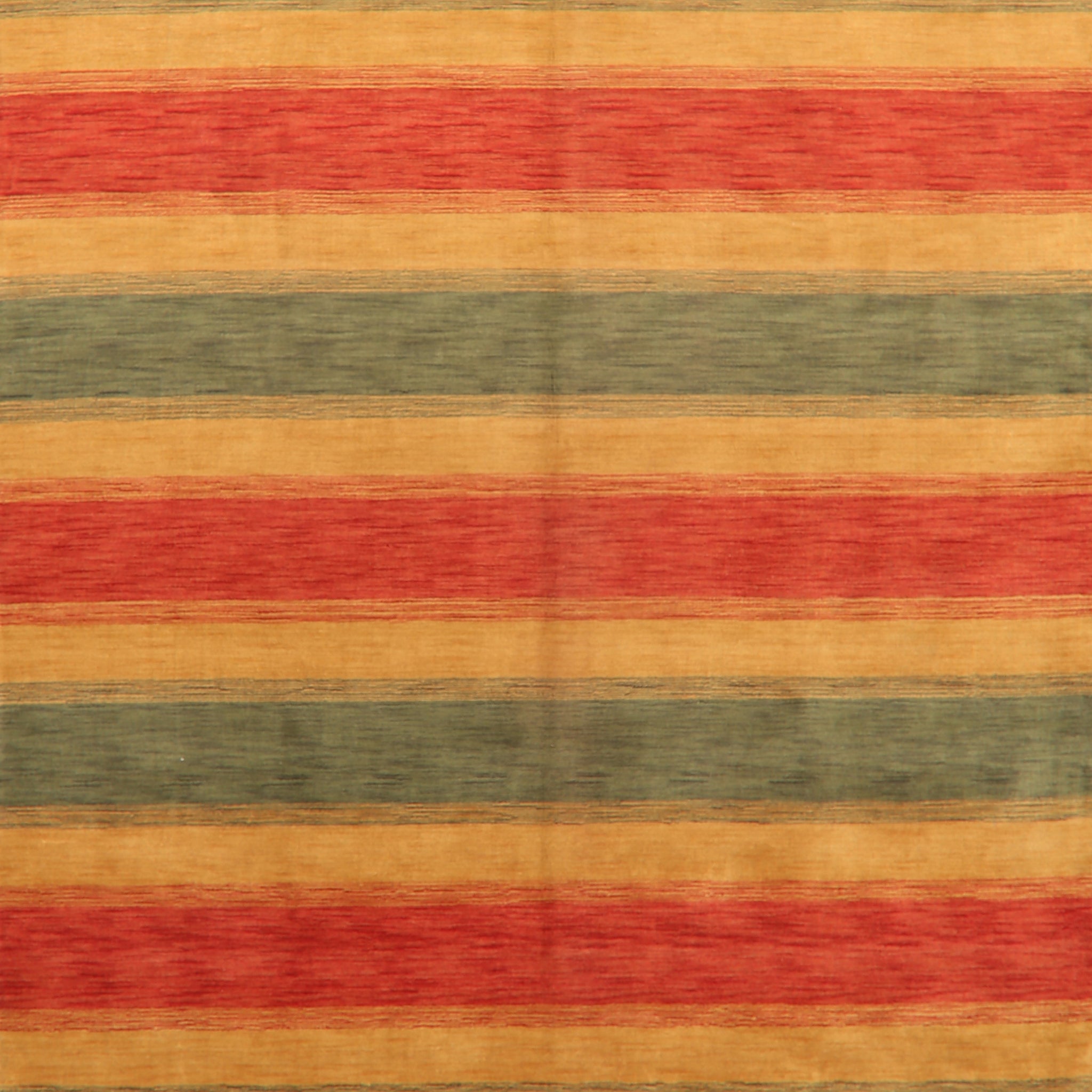 All-Over Striped Gabbeh Oriental Area Rug 8x10