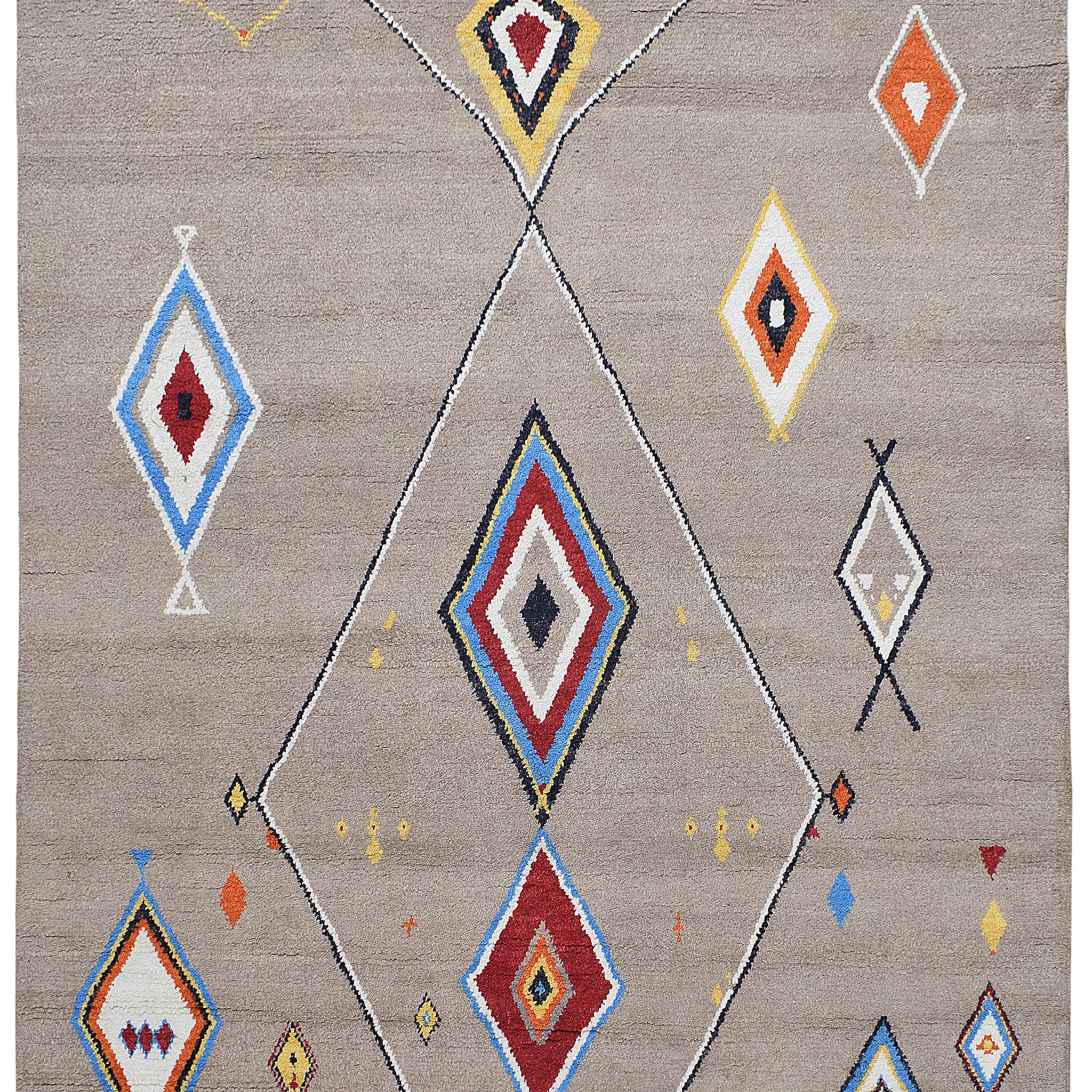 Tribal Moroccan Oriental Area Rug 8x11