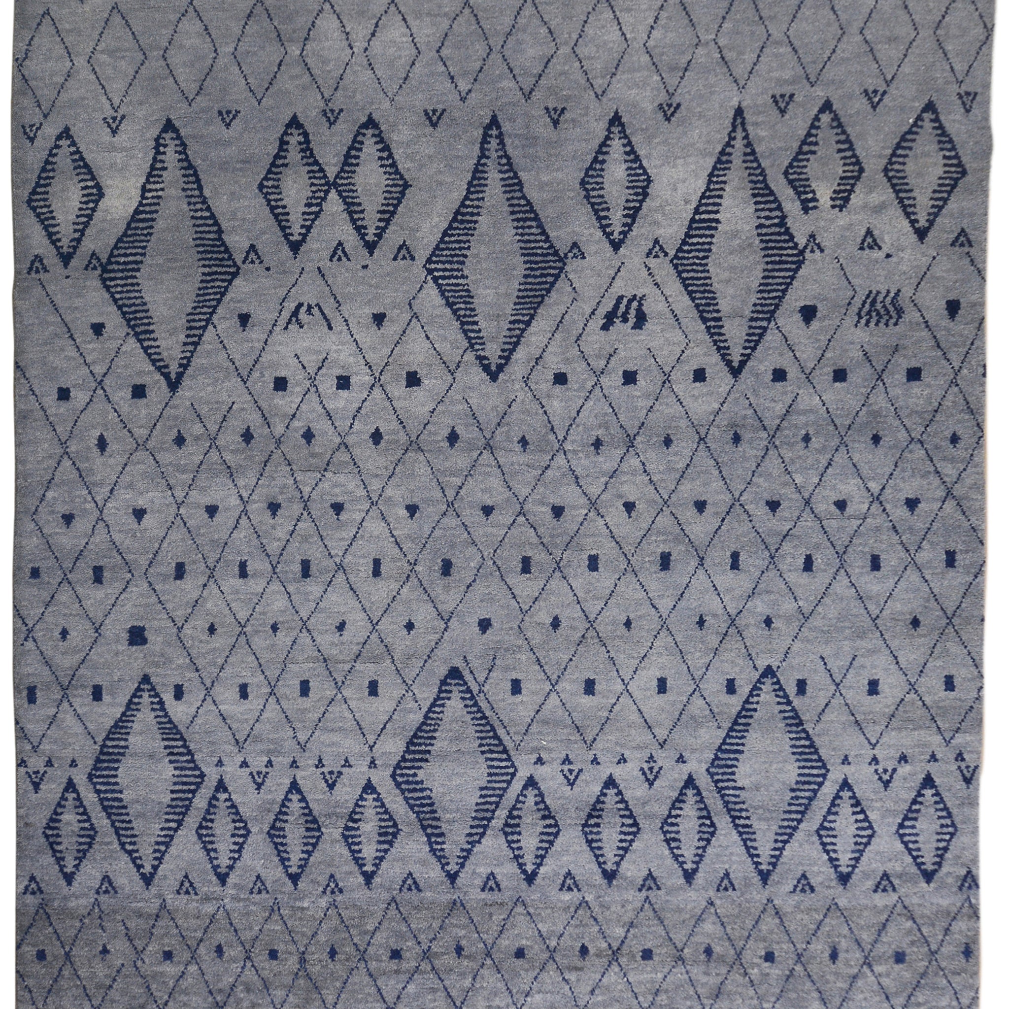 Tribal Moroccan Oriental Area Rug 9x13