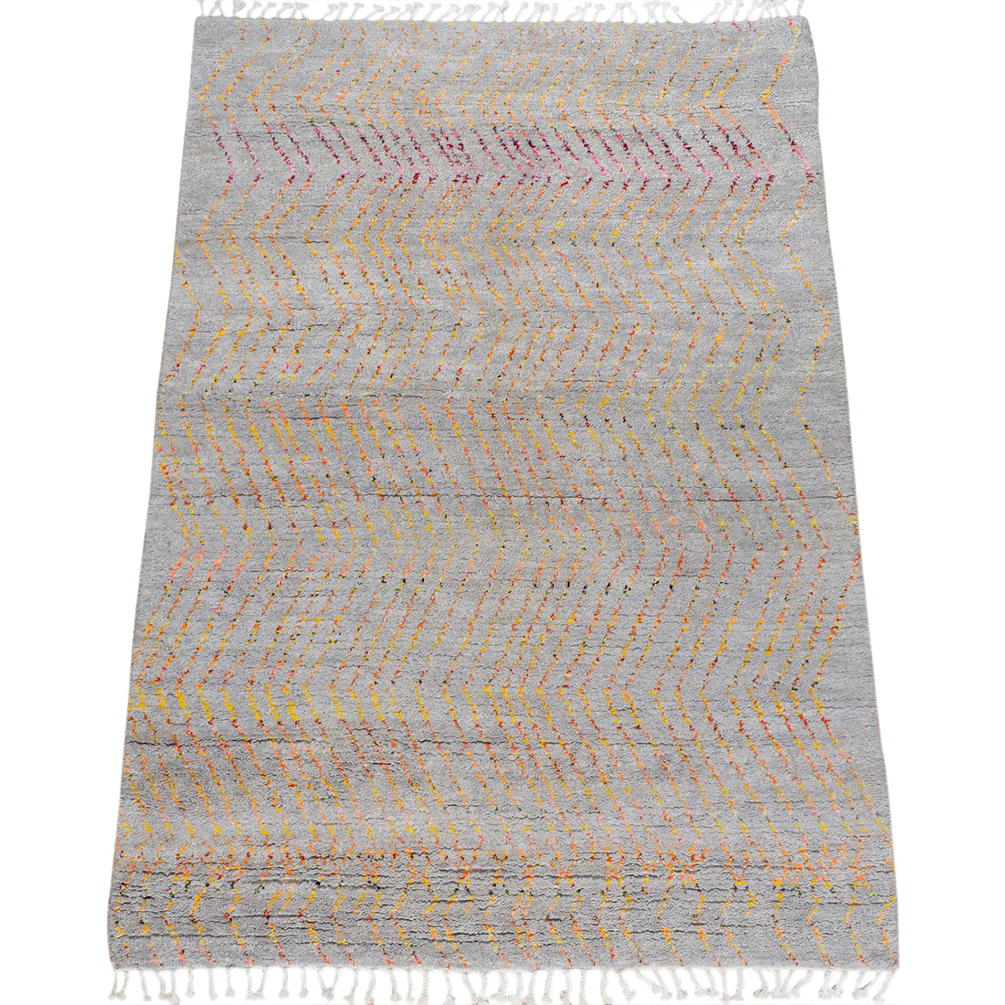 Chevron Tribal Moroccan Area Rug 5x8