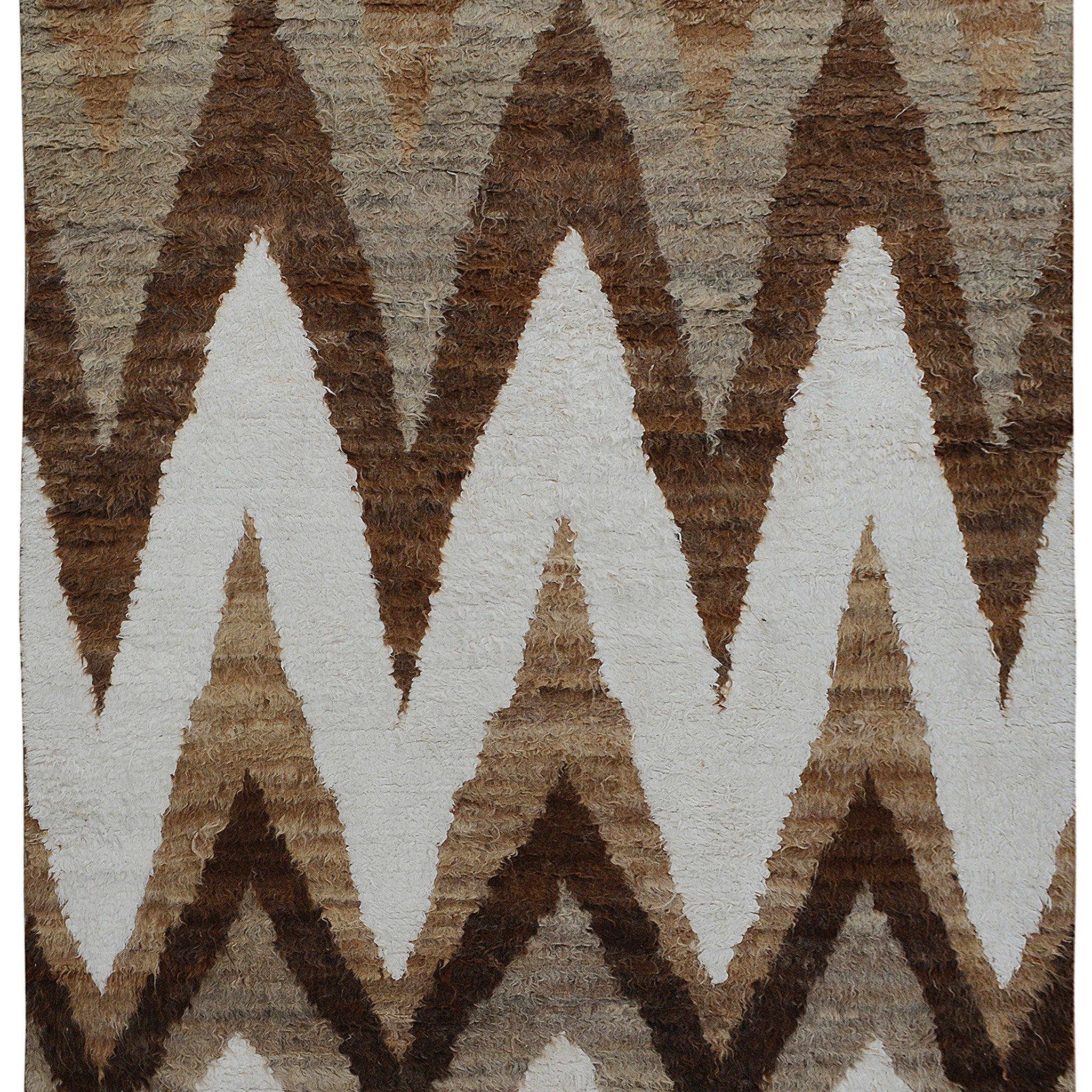 Thick Plush Chevron Moroccan Oriental Area Rug 5x8